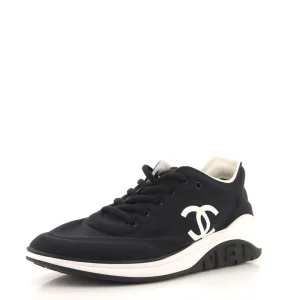 Chanel Men's CC Sneakers Neoprene