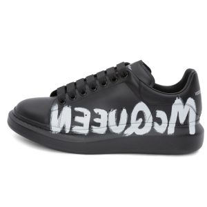 # Shoes Alexander McQueen Oversized Graffiti Black White