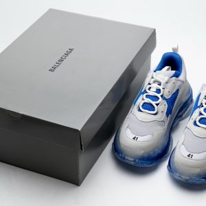 # Shoes Balenciaga Triple S White Blue 541624 W09E1 1772