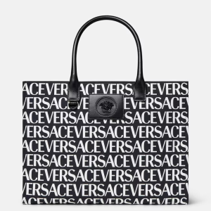 VERSACE ALLOVER LARGE TOTE BAG